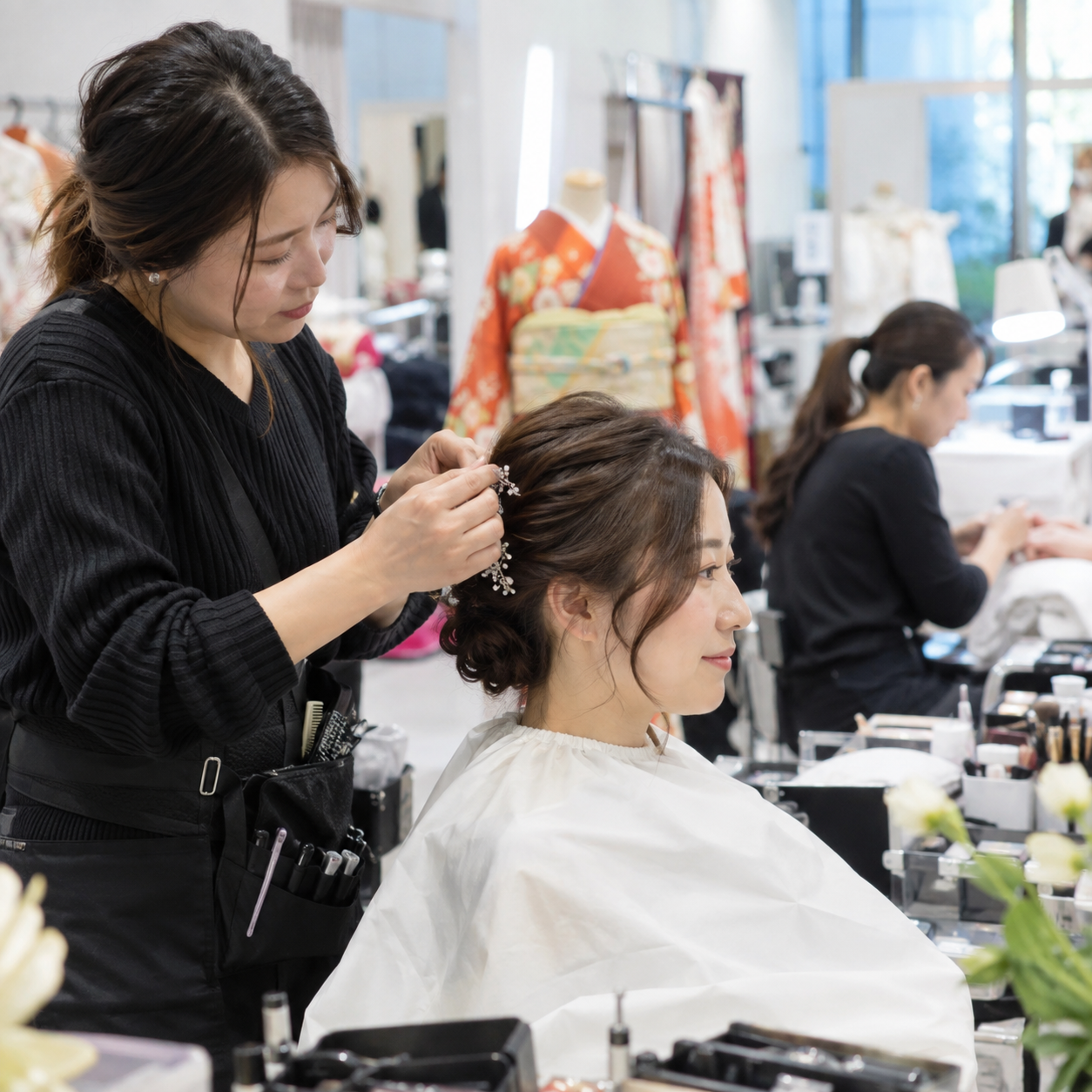 ヘアメイク手配