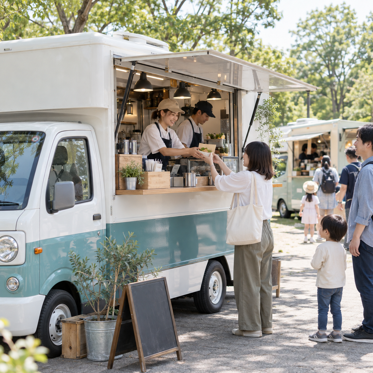 移動販売車・キッチンカー手配