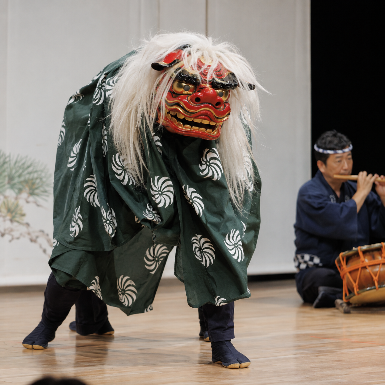 獅子舞手配