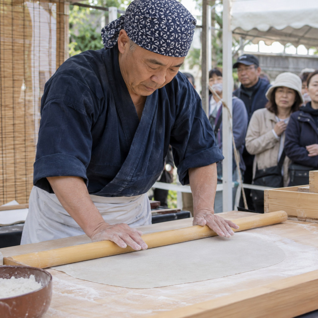 そば打ち実演のご相談
