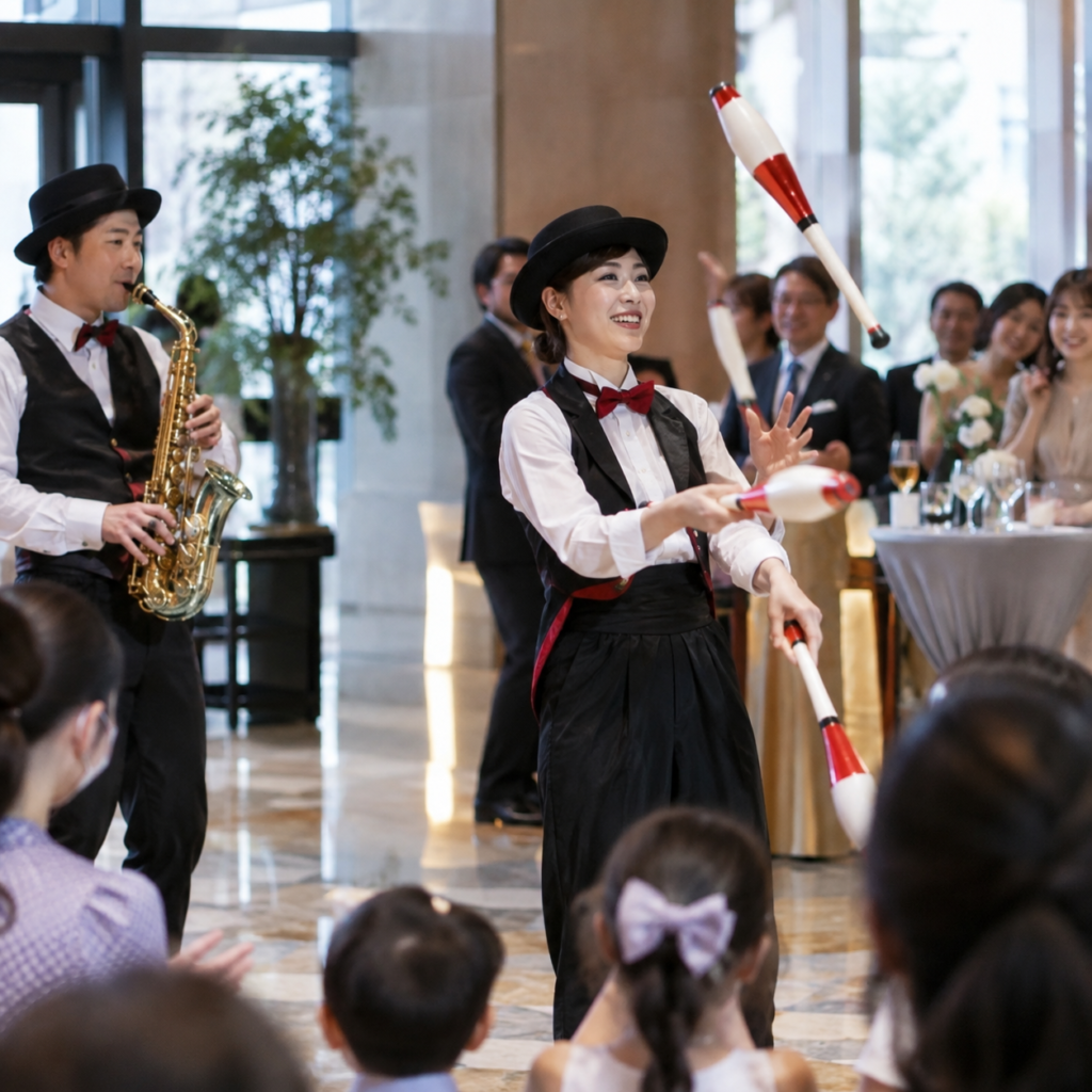 会場内ミニショーのご相談