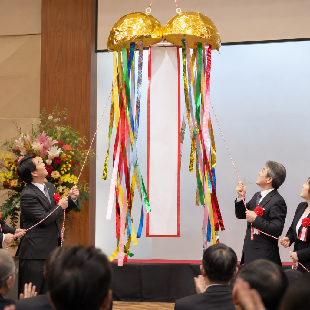 くす玉開披のご相談