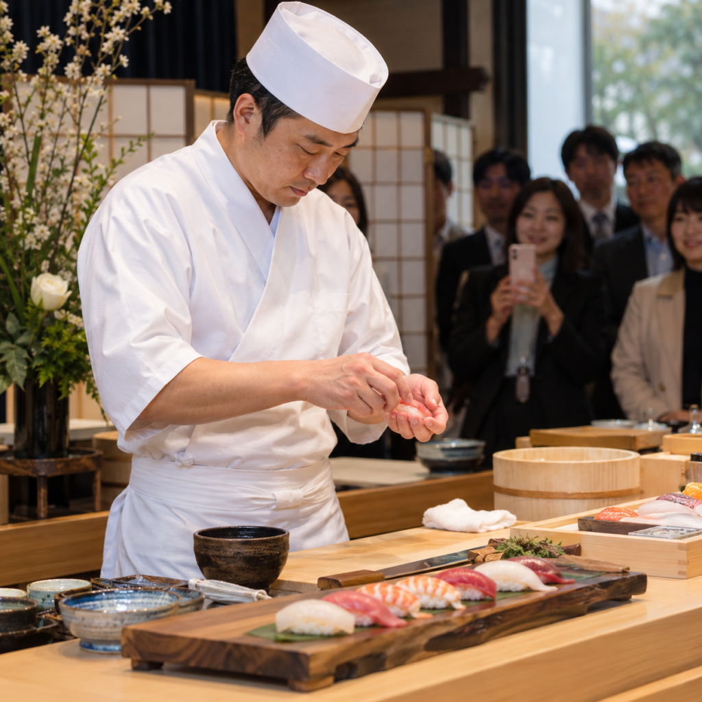 寿司職人実演のご相談