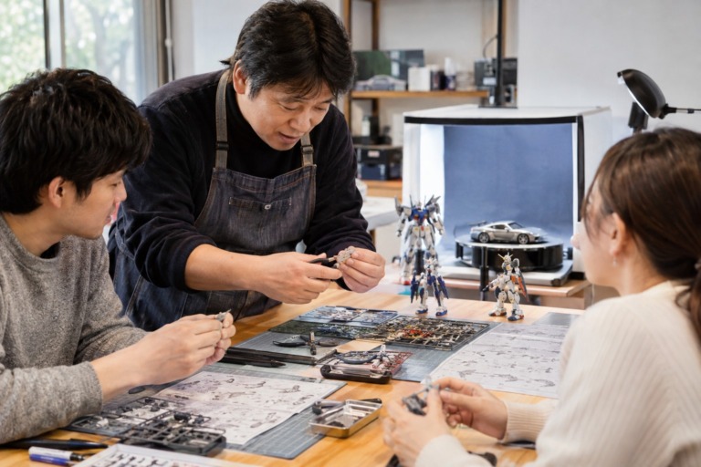 プラモデル作り体験♪