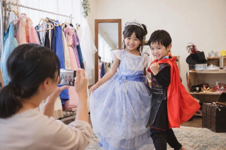 プリンセス、ヒーロー体験!