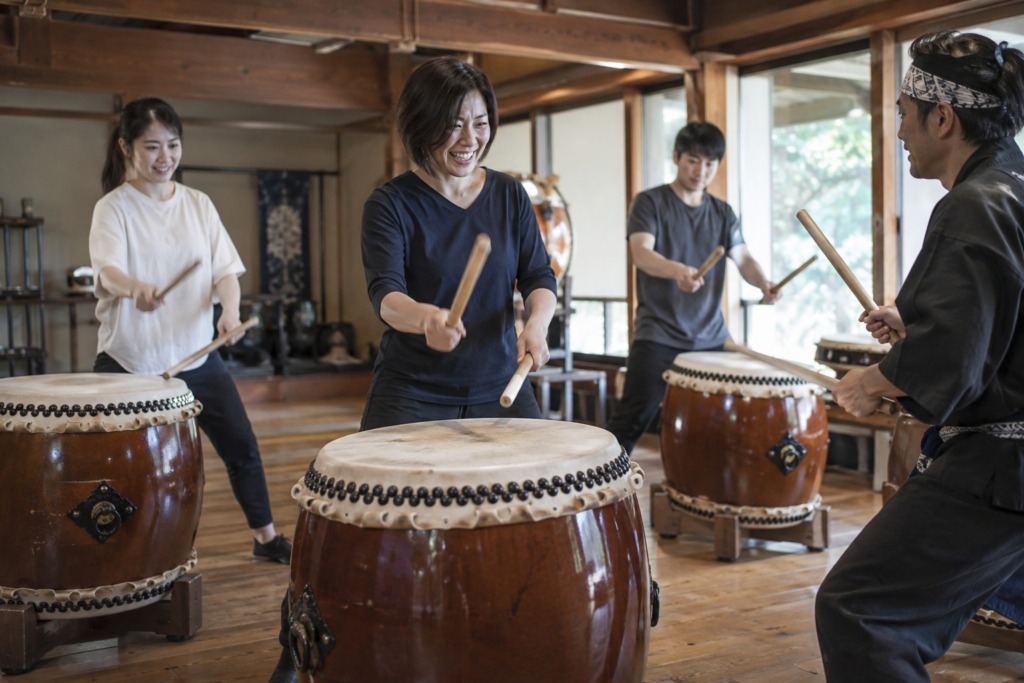 和の心、和太鼓体験!