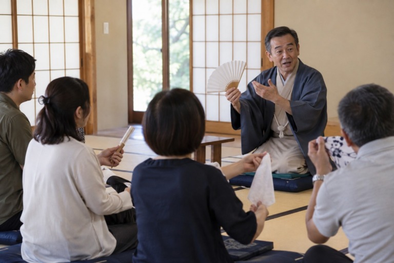 落語お稽古体験